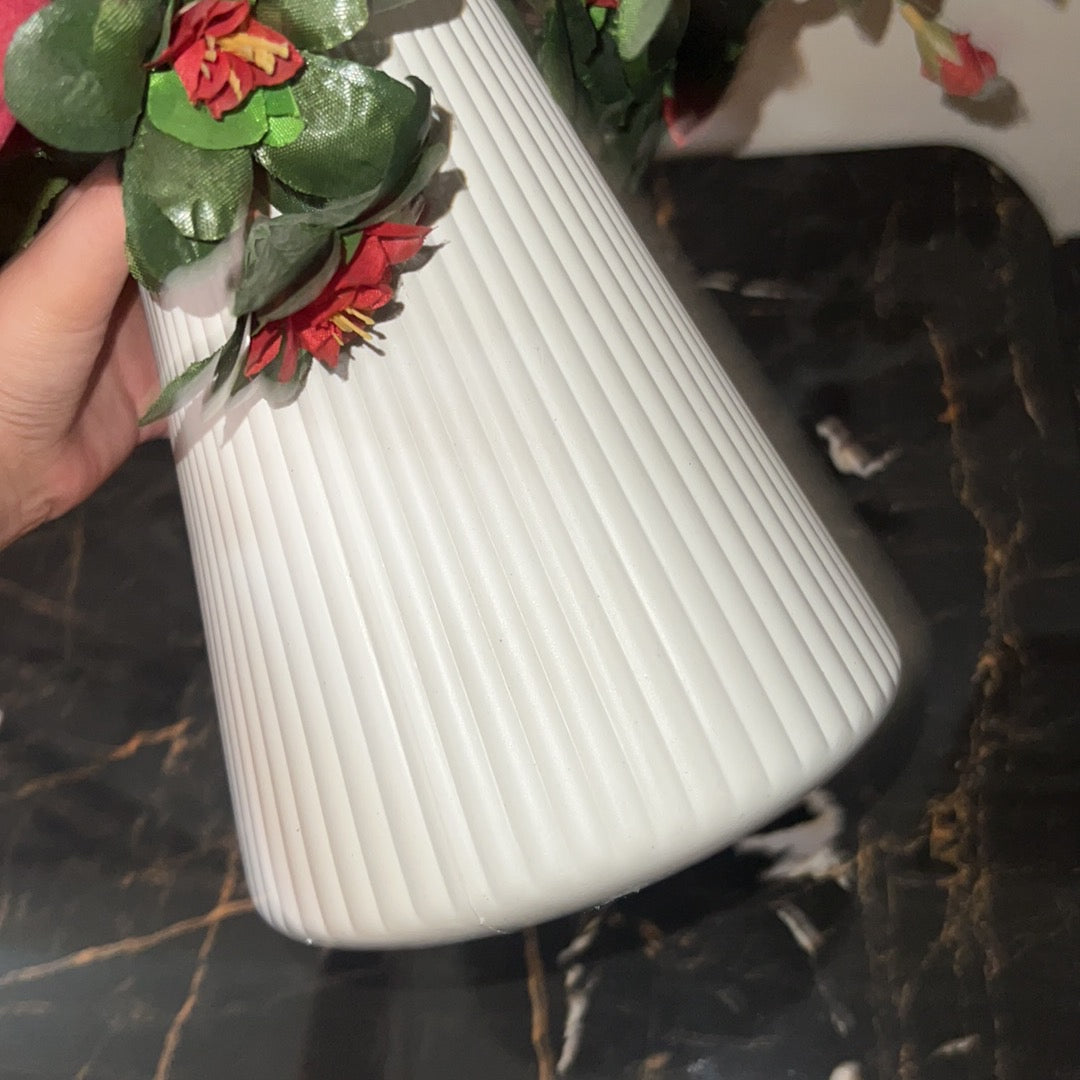 Elegant Waterproof Flower Vase for Home Decor
