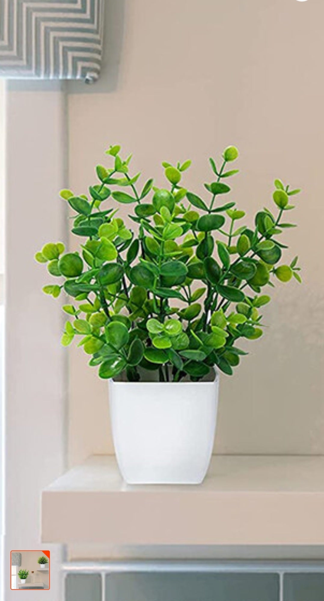 Pack of 2 Mini Plant Artificial Decoration