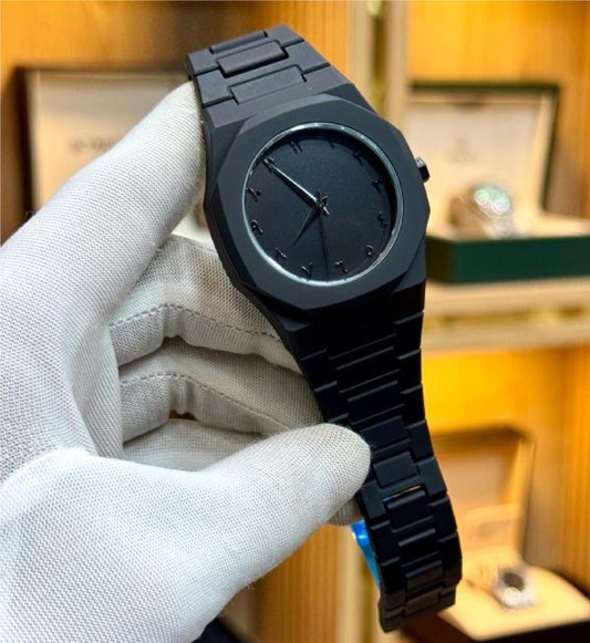 Black Arabic Aura Watch For Men