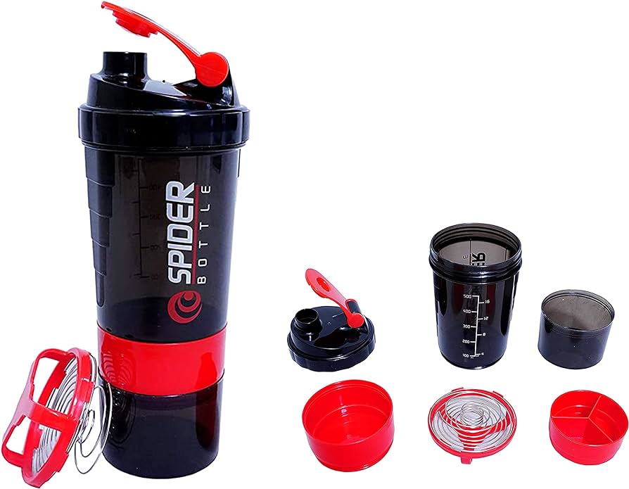 SPIDER BOTTLE Gym Shaker