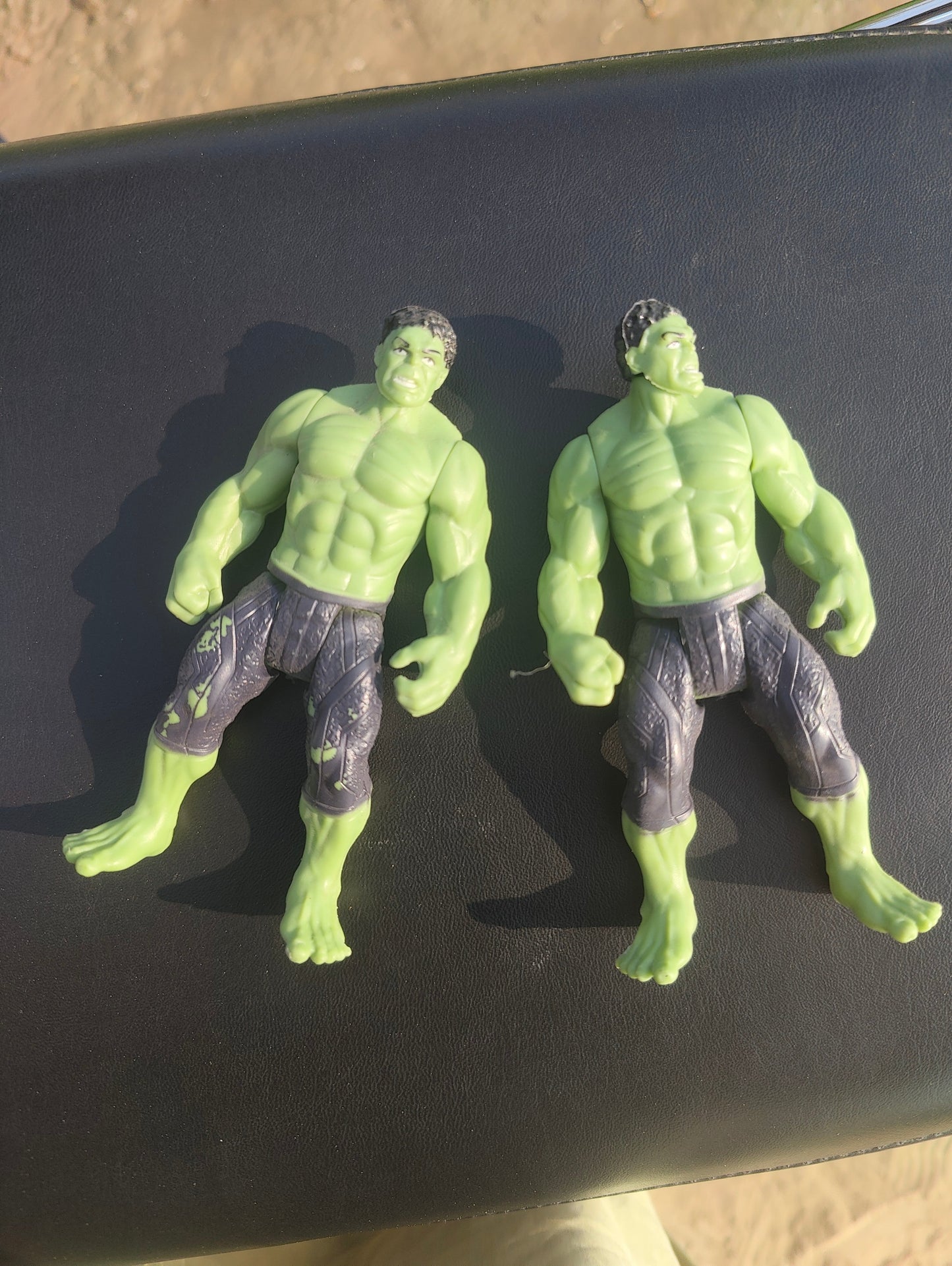 Hulk Marvel Avengers Action Figures moveable with Led light toys for kids