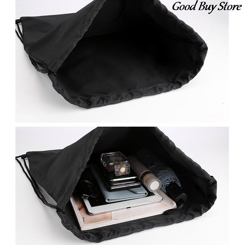 New Drawstring Gym Bag Women Men Waterproof Backpack