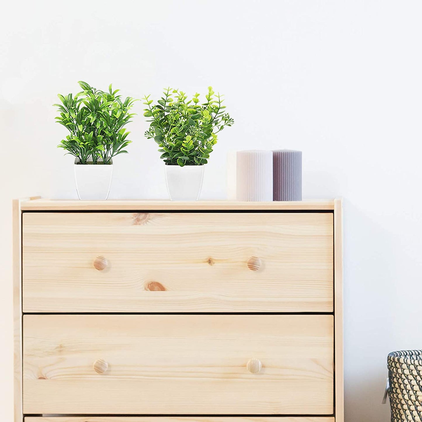 Pack of 2 Mini Plant Artificial Decoration